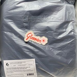 NWT Glossier SOHO GRAPHITE hoodie